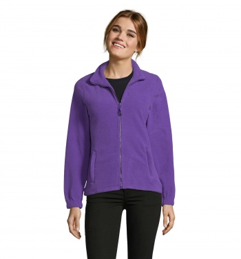 Logotrade advertising product image of: NORTH WOMEN ZIPPED FLEECE