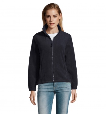 Logo trade promotional gift photo of: NORTH WOMEN ZIPPED FLEECE