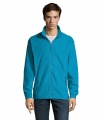 NORTH Zipped Fleece Jacket, Aqua