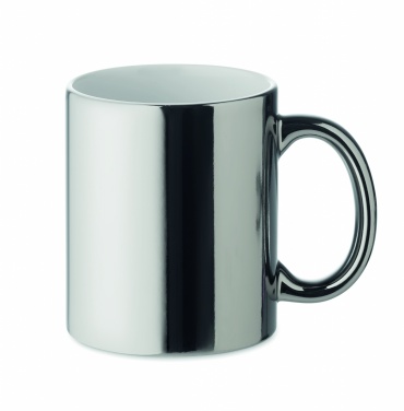 Logotrade promotional products photo of: Ceramic mug metallic 300 ml