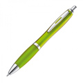 Plastic ballpen MOSCOW, light green