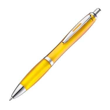 Logo trade promotional products image of: Plastic ballpen MOSCOW