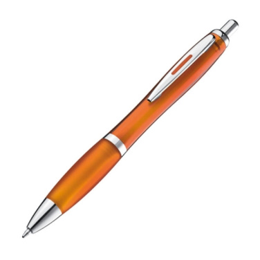 Logo trade promotional giveaways image of: Plastic ballpen MOSCOW