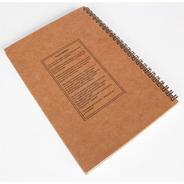 Logotrade promotional merchandise image of: A5 ECO Notepad KENTWOOD