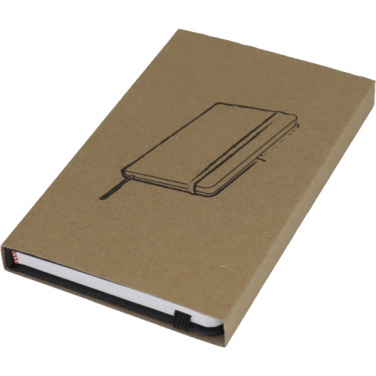 Logotrade promotional item image of: A6 note book LUBECK