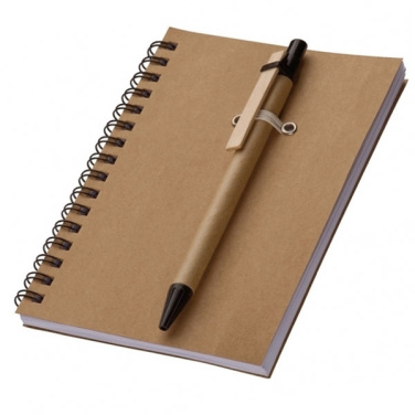 Logotrade promotional product picture of: A6 ECO Notepad KEYSTONE