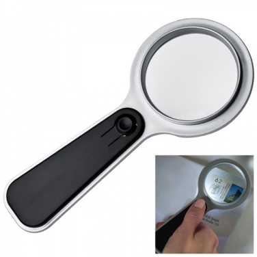 Logo trade promotional merchandise image of: Magnifying glass with LED GLOUCESTER