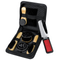 Shoe polish set CANNES, black