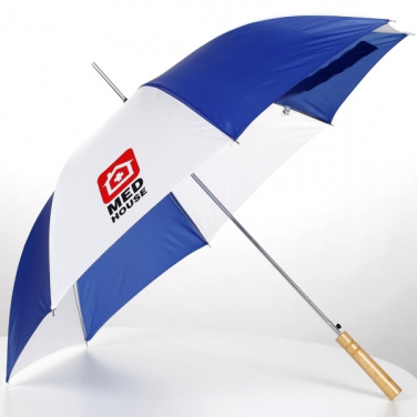 Logo trade promotional products image of: Automatic walking-stick umbrella AIX-EN-PROVENCE