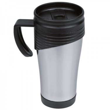 Logotrade business gift image of: Stainless steel thermo cup EL PASO 400 ml