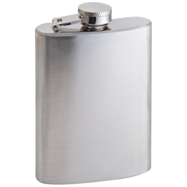 Logotrade advertising products photo of: Stainless steel hip flask FRESNO 104 ml