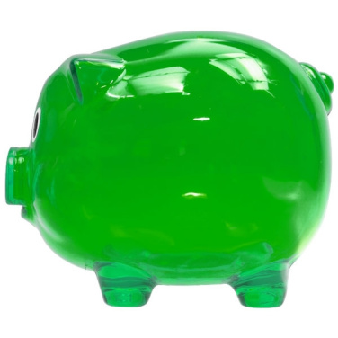 Logo trade business gifts image of: Piggy bank LEICESTER