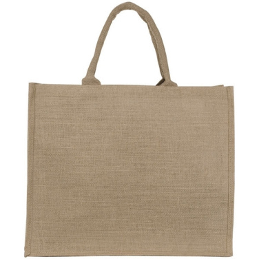 Logo trade advertising products image of: Jute bag, big HANNOVER