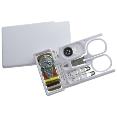 Logo trade promotional giveaways image of: Travel sewing set LE HAVRE