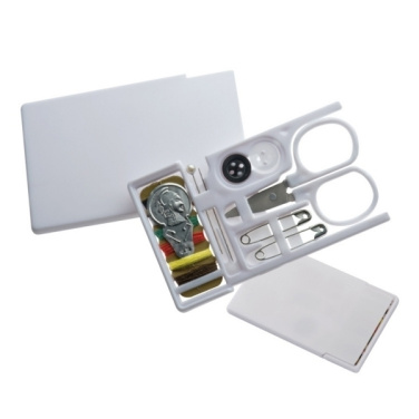 Logo trade promotional merchandise photo of: Travel sewing set LE HAVRE