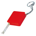 Steel measuring tape ABERDEEN, red