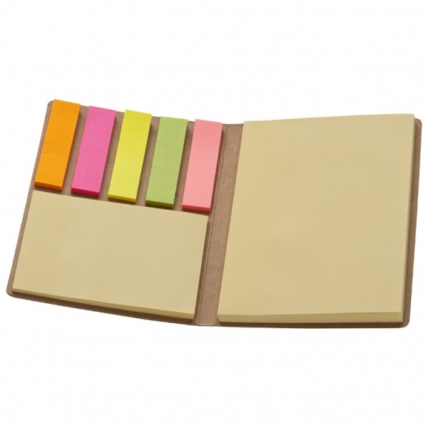 Logotrade promotional products photo of: Adhesive note pad BURLINGTON