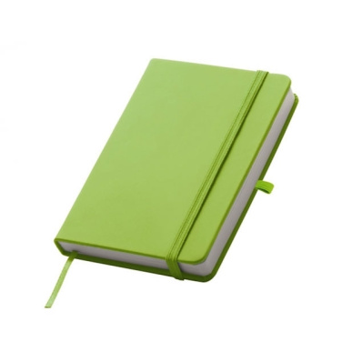 Logo trade corporate gift photo of: A6 note book LUBECK