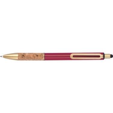 Logo trade business gifts image of: Ballpen CAPRI