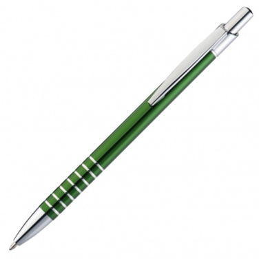 Logo trade promotional giveaways picture of: Metal ballpen ITABELA