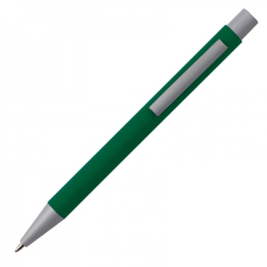 Logotrade advertising products photo of: Metal ballpen soft touch ABU DHABI