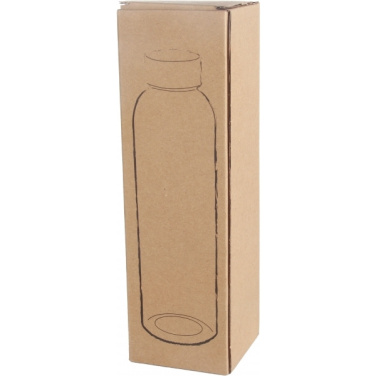 Logo trade promotional merchandise image of: Glass bottle INDIANOPOLIS 550 ml