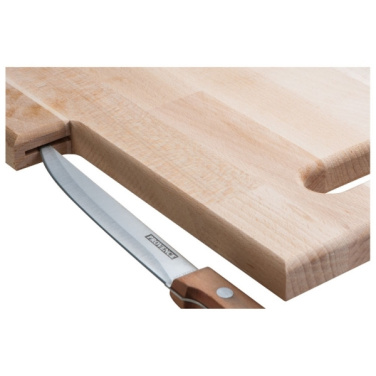 Logotrade promotional giveaway image of: Wooden board with knife LIZZANO