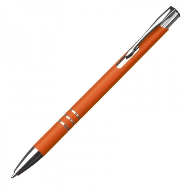 Logo trade promotional giveaways picture of: Metal ballpen NEW JERSEY