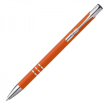 Logo trade advertising product photo of: Metal ballpen NEW JERSEY