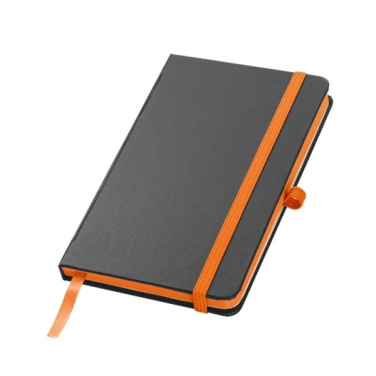 Logo trade corporate gift photo of: Notebook A6 ROSTOCK