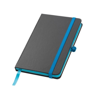 Logo trade promotional items picture of: Notebook A6 ROSTOCK