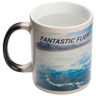 Logotrade promotional product picture of: Colour-changing sublimation mug SIRMIONE 300 ml