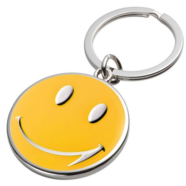 Logotrade promotional merchandise image of: Keyring SMILE