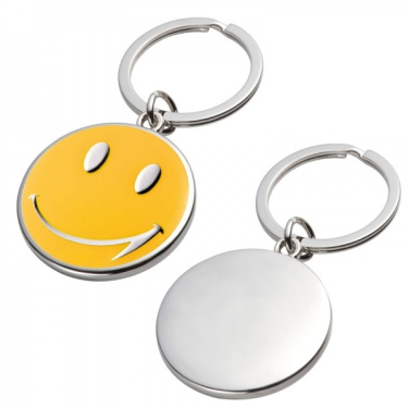 Logo trade promotional items picture of: Keyring SMILE