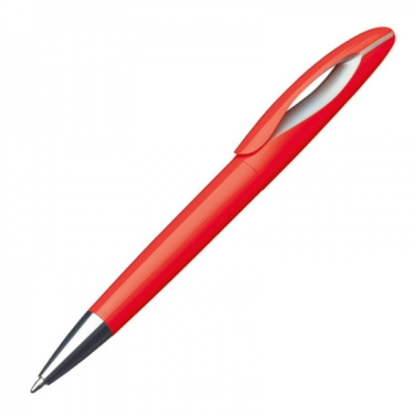 Logo trade promotional products image of: Plastic ballpen FAIRFIELD