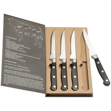 Logotrade promotional item picture of: Steak knife set LONDON