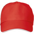 Sandwich cap ARLINGTON, red