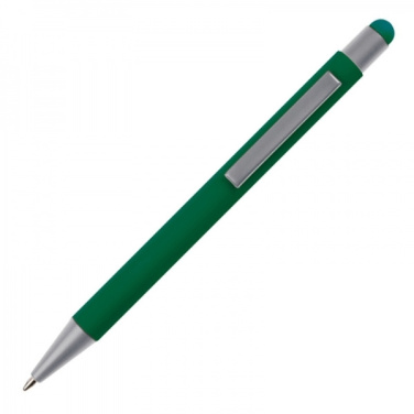 Logotrade promotional merchandise photo of: Metal ballpen touch pen soft touch SALT LAKE CITY