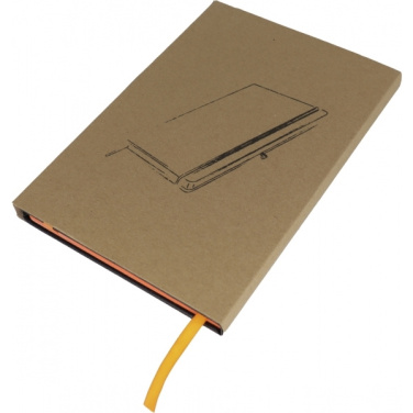 Logo trade promotional giveaways picture of: A5 note book CUXHAVEN