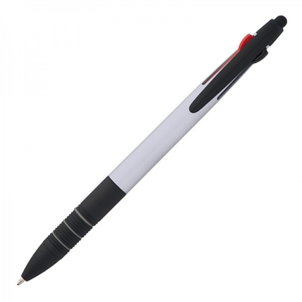 Logo trade promotional items image of: Plastic ballpen 3in1 BOGOTA