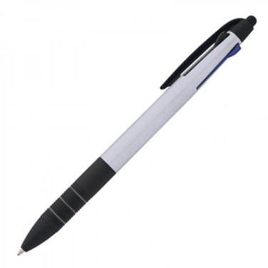 Logo trade promotional item photo of: Plastic ballpen 3in1 BOGOTA