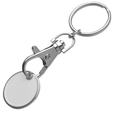 Logotrade business gift image of: Keyring with shopping coin ARRAS