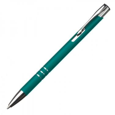 Logo trade promotional gifts image of: Metal ballpen NEW JERSEY