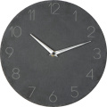 Slate wall clock GRAZ, black