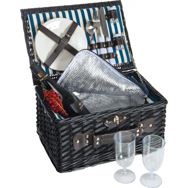 Logotrade promotional product picture of: Picnic basket RIVA DEL GARDA