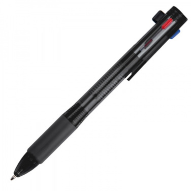 Logotrade corporate gift picture of: Plastic ballpen 4in1 NEAPEL