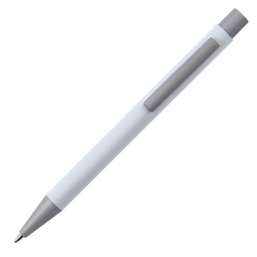 Logo trade promotional item photo of: Metal ballpen soft touch ABU DHABI