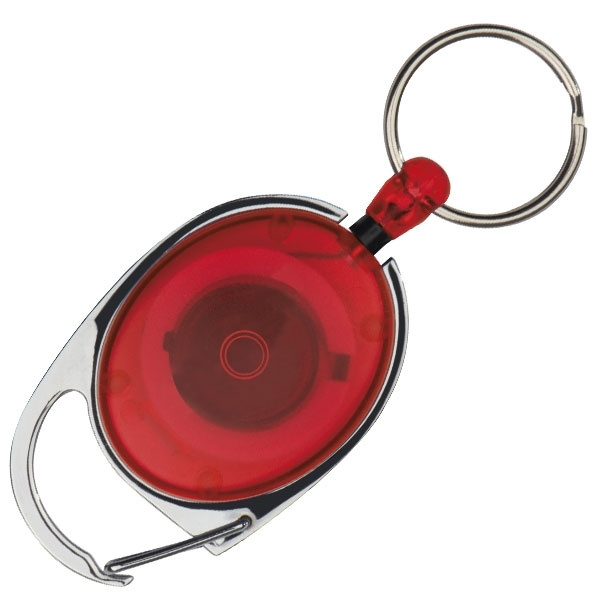 Logo trade advertising products picture of: Ski-Pass with Carabiner Keyring EMPLOYEE