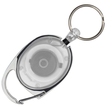 Logotrade corporate gift picture of: Ski-Pass with Carabiner Keyring EMPLOYEE