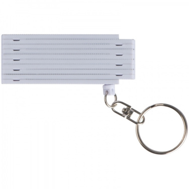 Logo trade corporate gifts image of: Keyring with 0,5m ruler